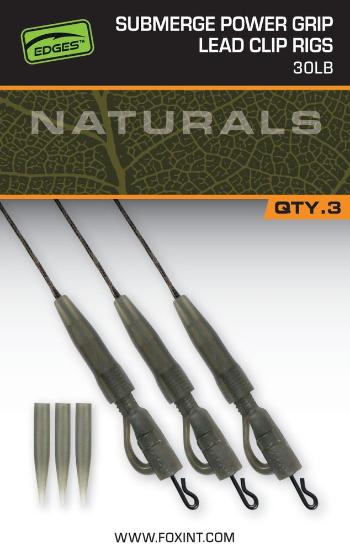 Fox Montáž Edges Naturals Submerge Power Grip Lead Clips 3ks,Fox Montáž Edges Naturals Submerge Power Grip Lead Clips 3ks