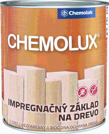 CHEMOLUX S 1357 - Impregnačný základ na drevo 2,5 L bezfarebný