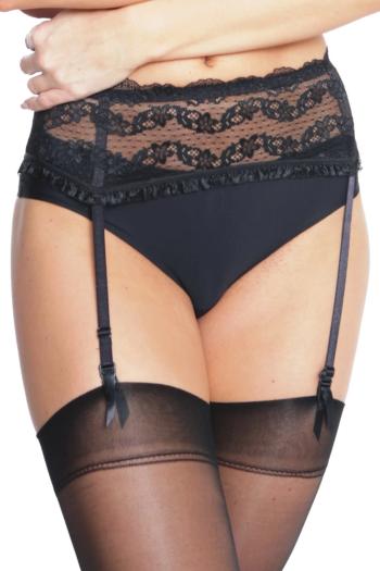 Podväzkový pás Lilly black