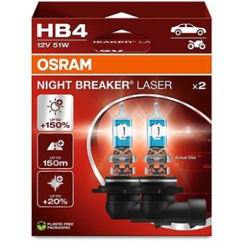 OSRAM HB4 Night Breaker Laser Next Generation + 150 %, 2 ks (9006NL-HCB)