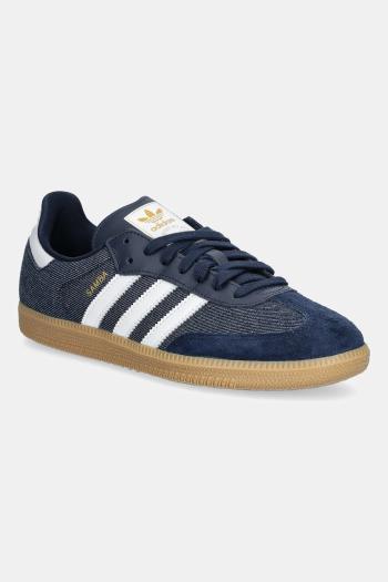 Tenisky adidas Originals Samba OG tmavomodrá farba, JQ6215