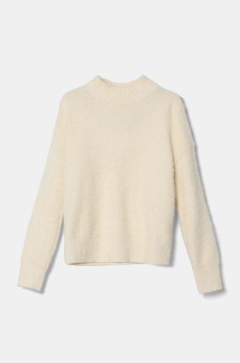 Detský sveter United Colors of Benetton béžová farba, 19BAC200I