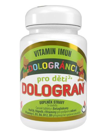 DOLOGRAN Dologránci pre deti 3+ Vitamín Imun 60 tabliet