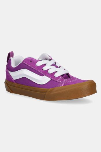 Tenisky Vans Knu Skool fialová farba, VN000D2TE2T1