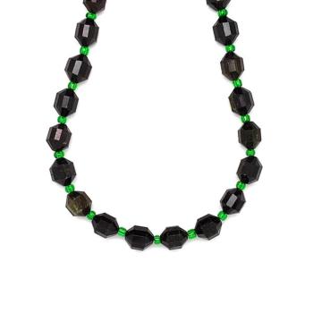 Verdelit fazettált lampion 7-8x9mm