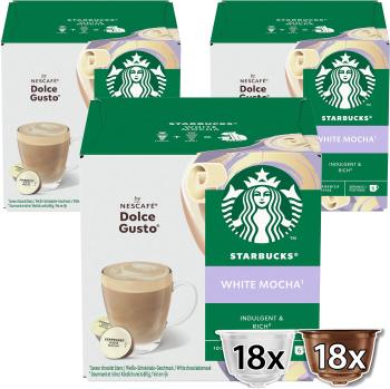 Kávékapszula STARBUCKS® White Mocha by NESCAFE® DOLCE GUSTO®, 12 CAPS (3db)
