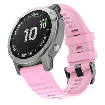 SILICONE Remienok Garmin Fenix 7 / Epix 2 (2. generácia) ružový