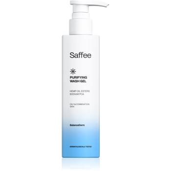 Saffee BalanceDerm Purifying Wash Gel tisztító gél kombinált és zsíros bőrre 200 ml