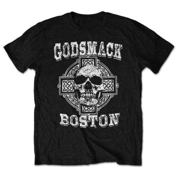 Godsmack tričko Boston Skull  one_size