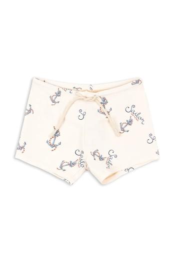 Detské plavky Konges Sløjd ASTER SWIM PANTS GRS béžová farba, KS103272