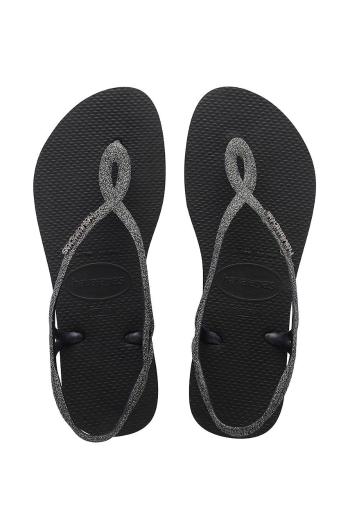 Sandále Havaianas LUNA PREMIUM II dámske, čierna farba, 4146130.4057