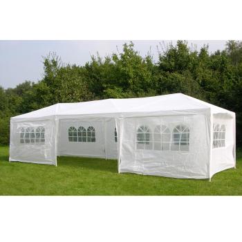Haushalt international Párty stan s bočnicemi 3 x 9 m, bílý