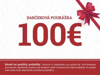 Darčeková poukážka 100€