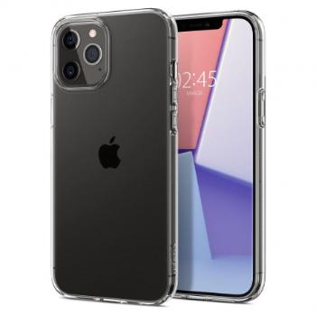 Spigen Liquid Crystal silikónový kryt na iPhone 12 Pro Max, priesvitný (ACS01613)