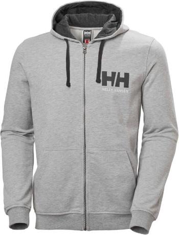 Helly Hansen Men's HH Logo Full Zip Mikina s kapucňou Grey Melange S