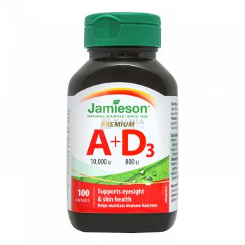 Jamieson A+D vitamin Forte kapszula 100 db