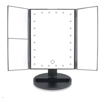 RIO 24LED TOUCH DIMMABLE MAKEUP MIRROR kozmetické zrkadlo