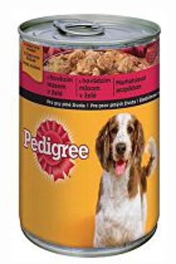 Pedigree konzerva Adult hovädzie v želé 400g + Množstevná zľava