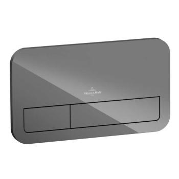 VILLEROY & BOCH - ViConnect Ovládacie tlačidlo splachovania M200, lesklá sivá 922400RA