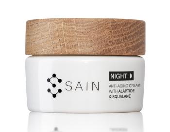 SAIN® Omladzujúci nočný krém s alaptidom a skvalanom (Anti-Aging Cream) 50 ml