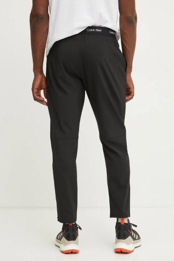 Tréningové nohavice Calvin Klein Performance čierna farba, s potlačou, LVGMS5P643
