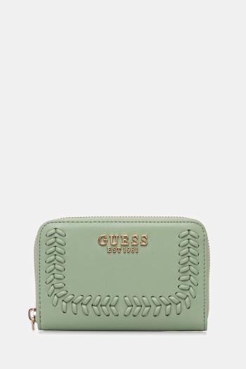 Peňaženka Guess TATUM dámska, zelená farba, SWNG96 67140