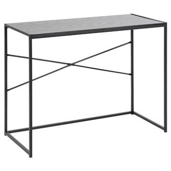 DESIGN SCANDINAVIA Seaford, 100 cm, MDF, čierny (A1003879)