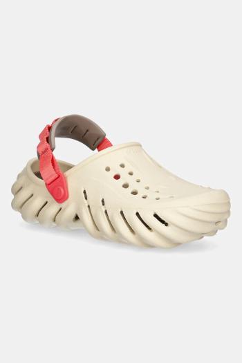 Šľapky Crocs X - (Echo) Clog béžová farba, 207937