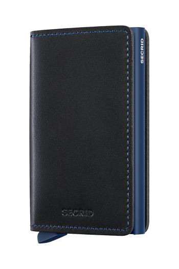 Kožená peňaženka Secrid čierna farba, SO-Black-Navy
