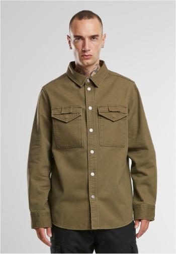 Brandit Men Heavy Twill Shirt olive - XS