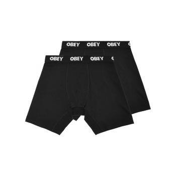 Obey  Established work 2 pack boxers  Boxerky Čierna