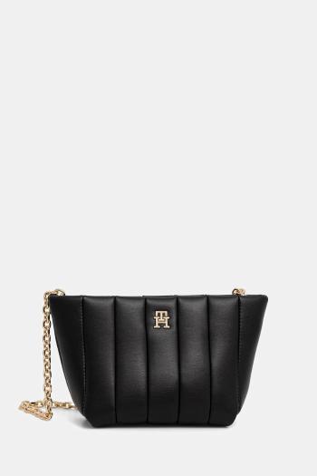Kabelka Tommy Hilfiger čierna farba, AW0AW17690