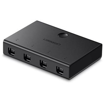 Ugreen USB-A 2.0 4 In 1 Out Sharing KVM Switcher Black (30346)