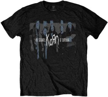 Korn Tričko Block Photo Unisex Black XL