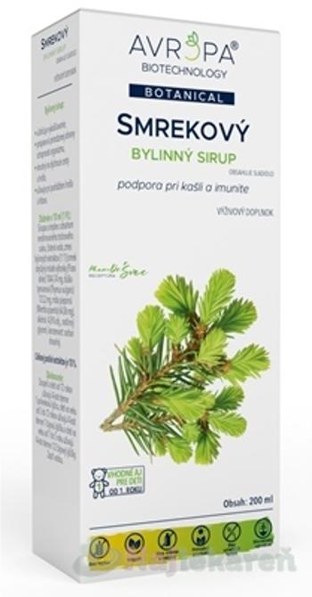 AVROPA SMREKOVY BYLINNY SIRUP 200ML