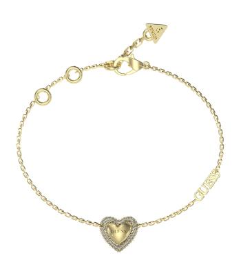 Guess Romantický pozlátený náramok Beloved JUBB05022JWYGS