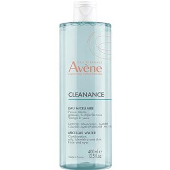 AVENE Cleanance Micelárna voda na citlivú pleť so sklonom k akné 400 ml (3282770207811)