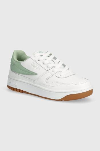 Kožené tenisky Fila FXVentuno zelená farba, FFW0003