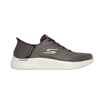 Skechers  Go walk flex - new world  Módne tenisky Hnedá