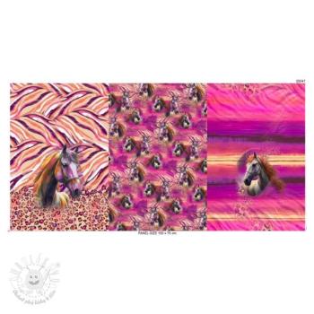 Úplet Fancy Horses PANEL digital print
