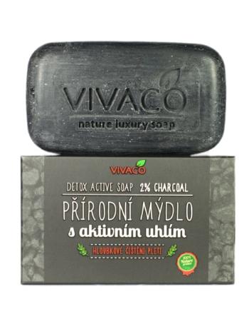 VIVACO Prírodné mydlo s aktívnym uhlím 100 g