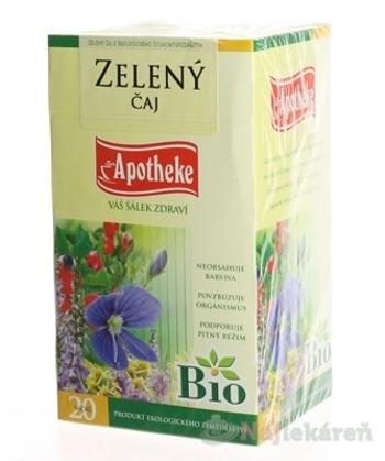 APOTHEKE BIO SELECTION ZELENÝ ČAJ, 20x1,5 g