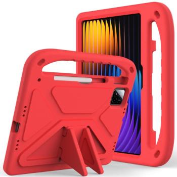 KIDDO Detský obal pre Xiaomi Pad 7 / Pad 7 Pro červený