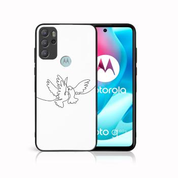 MY ART Silikónový obal Motorola Moto G60s DOVE (031)