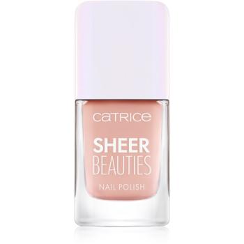 Catrice Sheer Beauties lak na nechty odtieň 070 - Nudie Beautie 10,5 ml