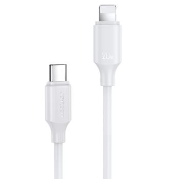 JOYROOM S-CL02 20W Kábel USB Type-C - Lightning 0.25m biely