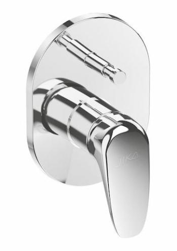 Sprchová a vaňová batéria Jika Deep vrátane podomietkového telesa chróm H3211U60040001