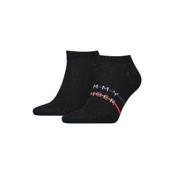 Tommy Hilfiger  Sneaker Two Pack Socks Black  Ponožky Čierna