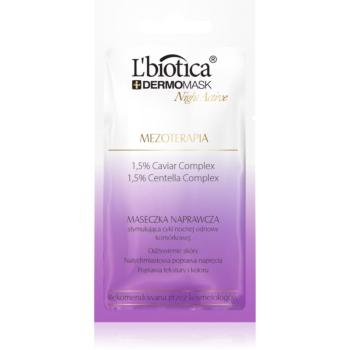 L’biotica DermoMask Night Active maska s účinkom mezoterapie 12 ml