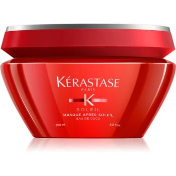 Kérastase Soleil Masque Après-Soleil ošetrujúca maska pre vlasy namáhané chlórom, slnkom a slanou vodou s UV filtrom 200 ml